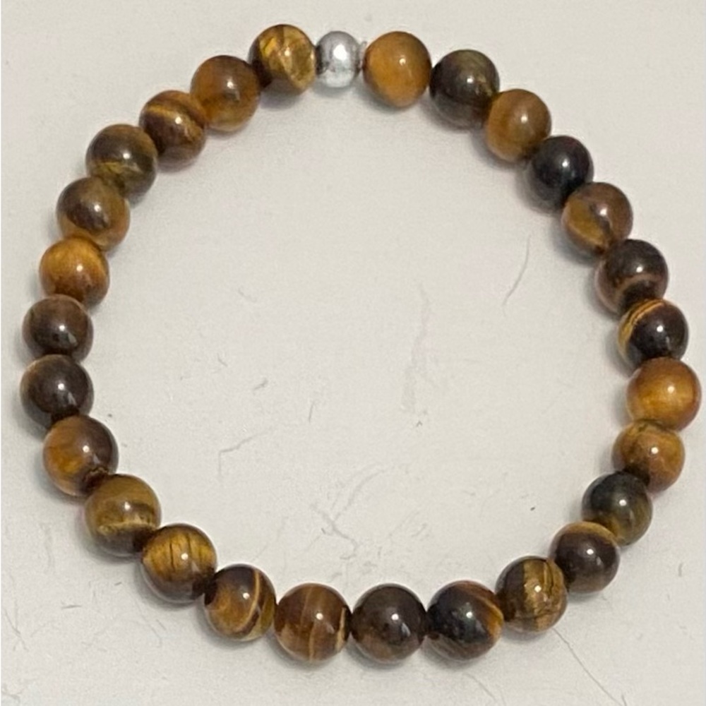 NEW MEN'S Tiger’s Eye gemstone bracelet